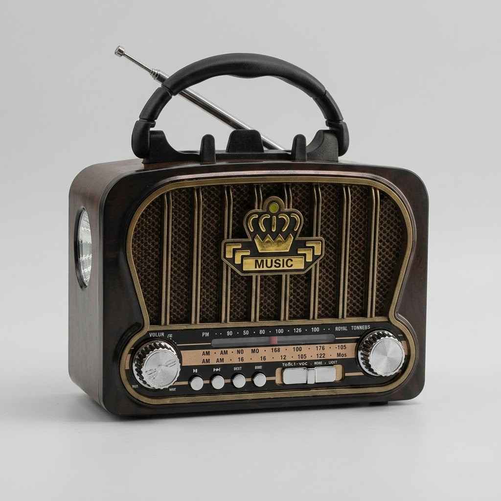 retro radio Bluetooth YG-7092 — pregled