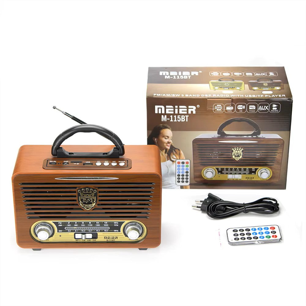 M-115BT — Bluetooth i USB ulazi sa zadnje strane