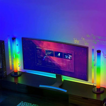 rgb svetlosni barovi upakovani u kutiji sa priborom