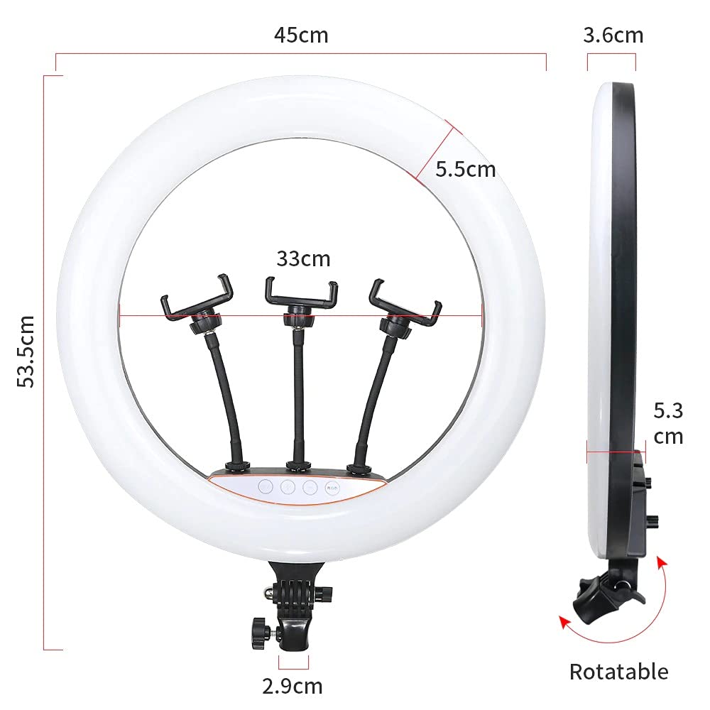 ring light MJ45 45 cm — detalj 1