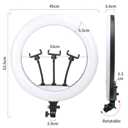 ring light MJ45 45 cm — detalj 1