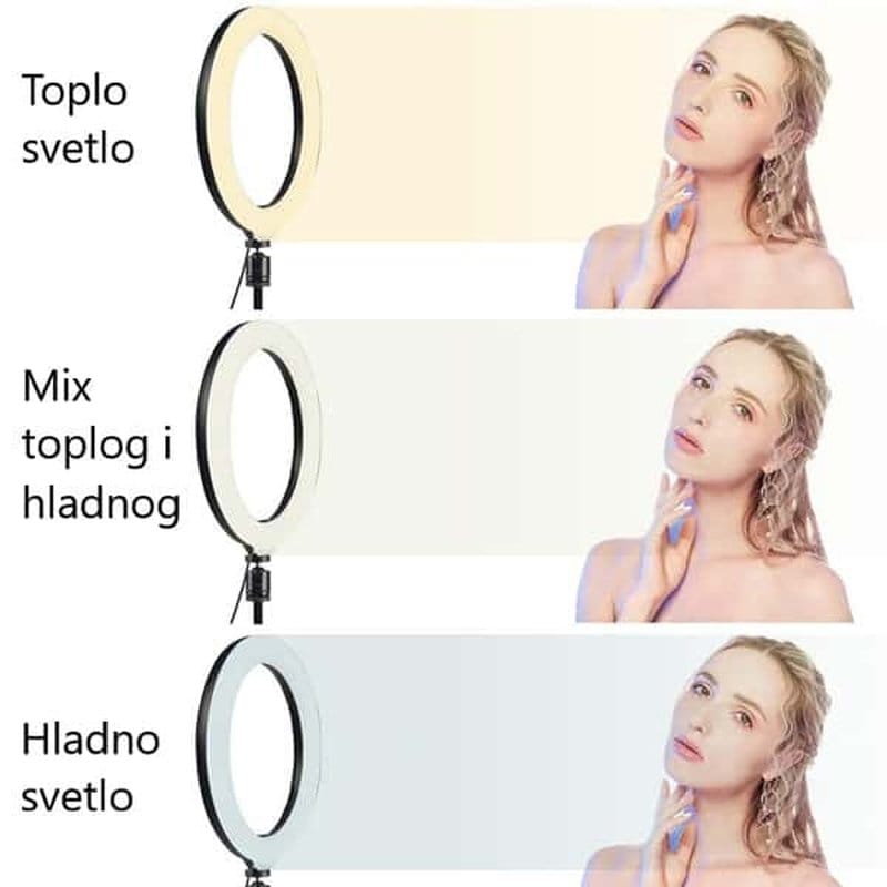 ring svetlo za šminkanje i slikanje — detalj 4