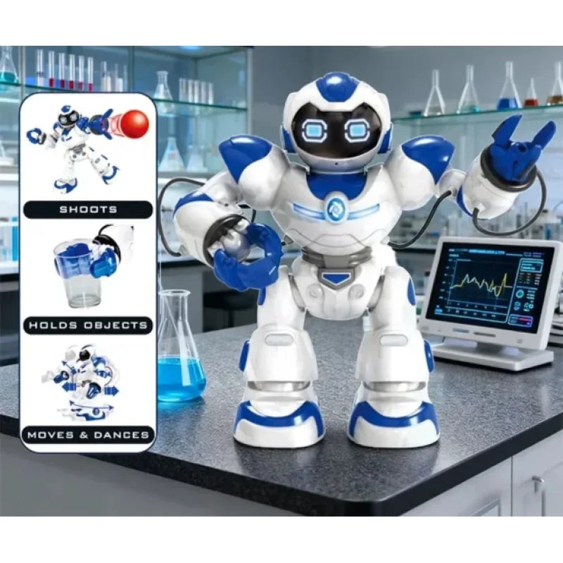 hvataljka robota drži manji predmet tokom igre