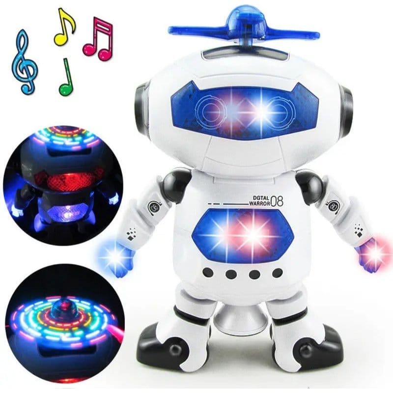 robot igračka sa svetlom i muzikom — detalj 3