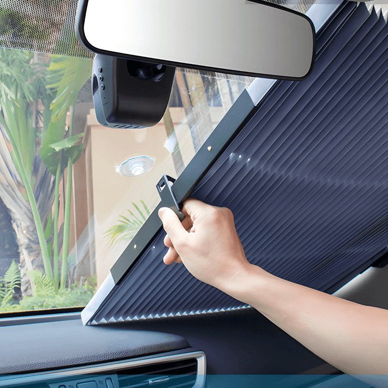 roletna za auto zaštita od sunca — detalj 1