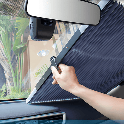 roletna za auto zaštita od sunca — detalj 1