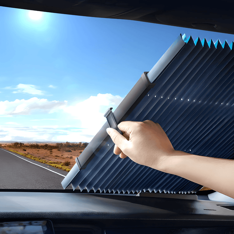 roletna za auto zaštita od sunca — detalj 2