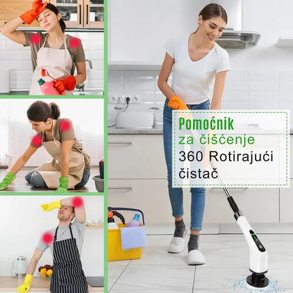 rotirajuća četka za čišćenje 9 u 1 — detalj 3