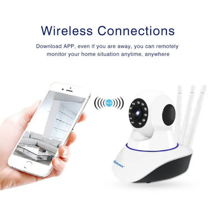 rotirajuća wifi kamera za stan — detalj 4