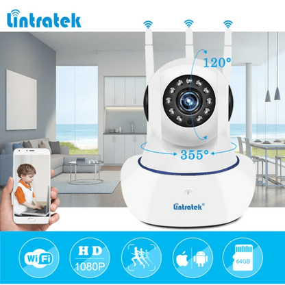 rotirajuća wifi kamera za stan — detalj 5