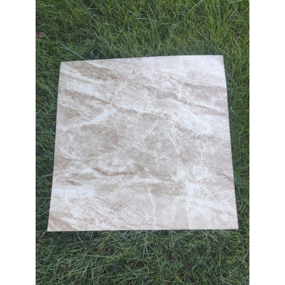 Samolepljive podne obloge bež mermer 60x60 cm, pakovanje od 10 ploča