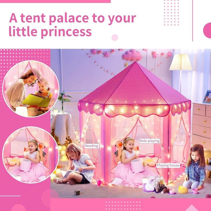 šator zamak za princeze — detalj 5
