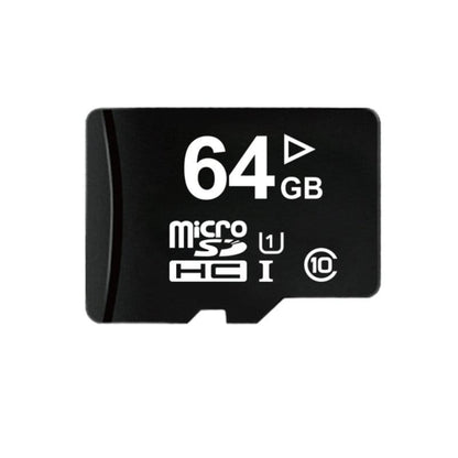 SD kartica 64GB za akcionu kameru, crna microSD kartica oznake Class 10 UHS-I