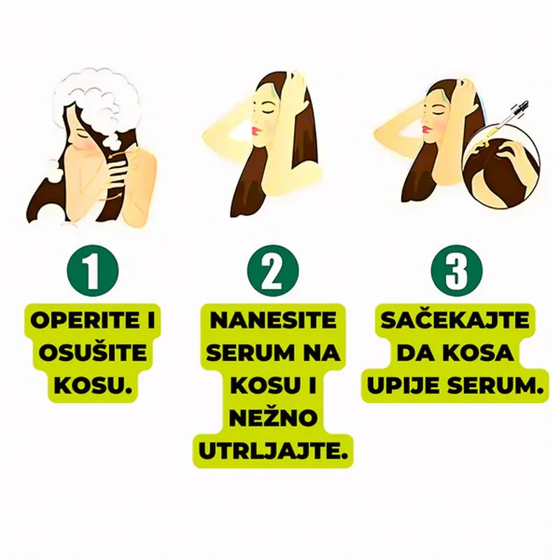 serum protiv opadanja kose sa đumbirom — detalj 1
