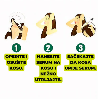 serum protiv opadanja kose sa đumbirom — detalj 1