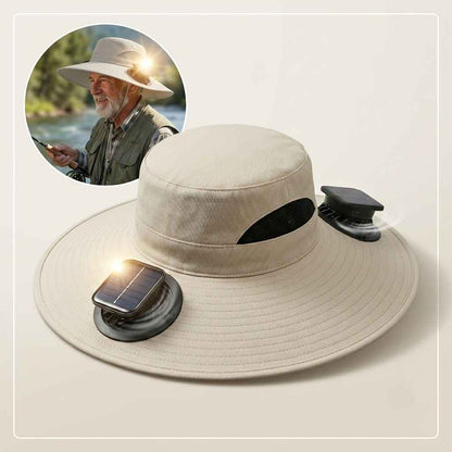 šešir sa solarnim ventilatorom — pregled