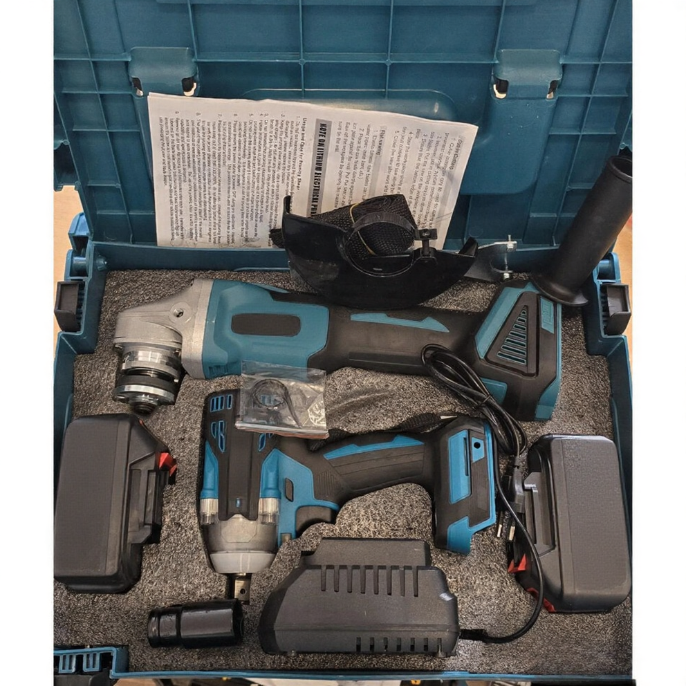 set aku brusilica i udarni odvijač 500 Nm — detalj 2