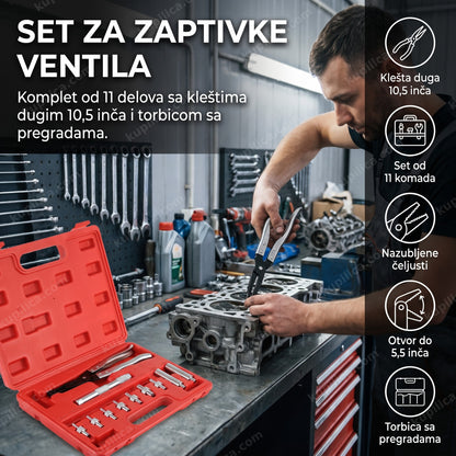 set alata za zaptivke ventila na glavi motora u radionici, benefiti proizvoda