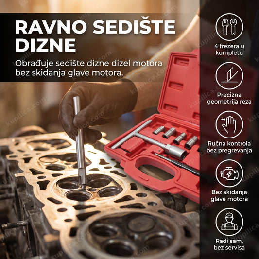 set frezera za dizne dizel motora u upotrebi na sedištu dizne, benefiti proizvoda