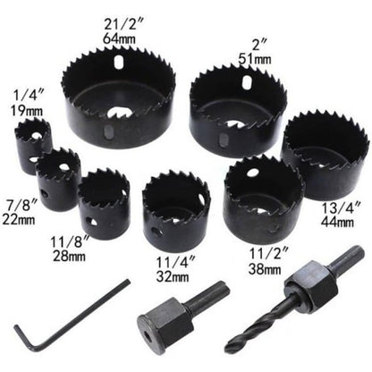 set kruna za bušenje otvora 19-64mm — detalj 6