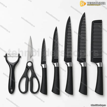 set kuhinjskih noževa BlackEdge Pro — pregled