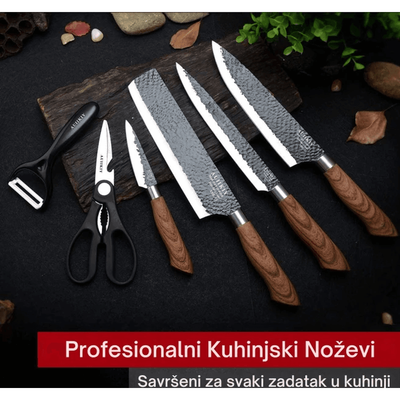 set kuhinjskih noževa BlackEdge Pro — detalj 3