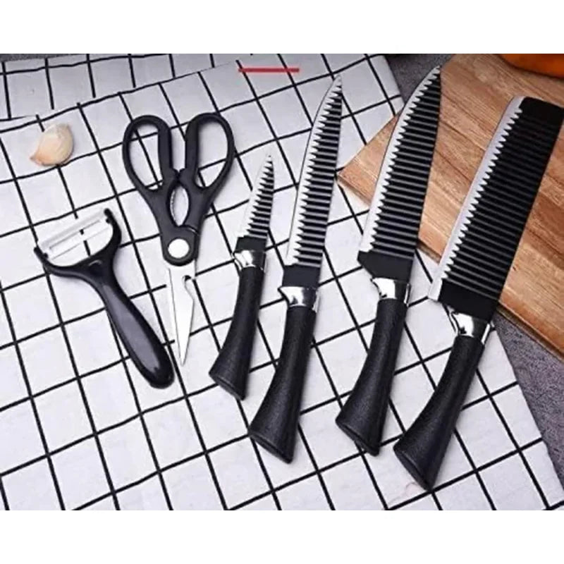 set kuhinjskih noževa BlackEdge Pro — detalj 8