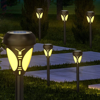 set solarnih baštenskih lampi — detalj 1