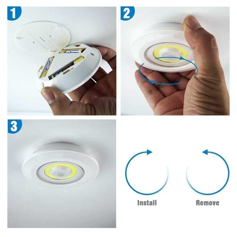 zidne lampe sa daljinskim upravljačem — detalj 1