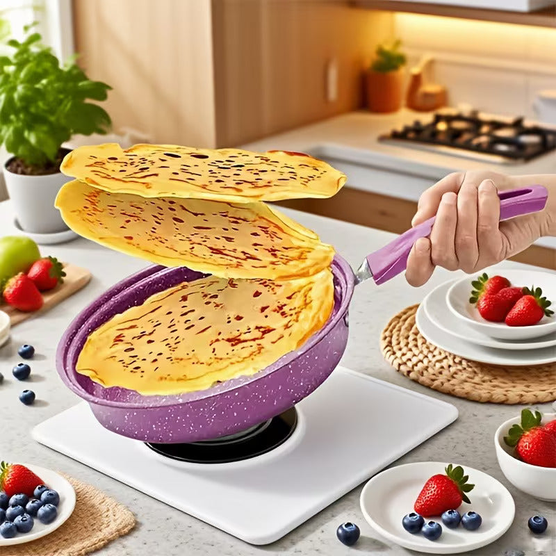 set posuđa 13 delova ljubičasti — detalj 4
