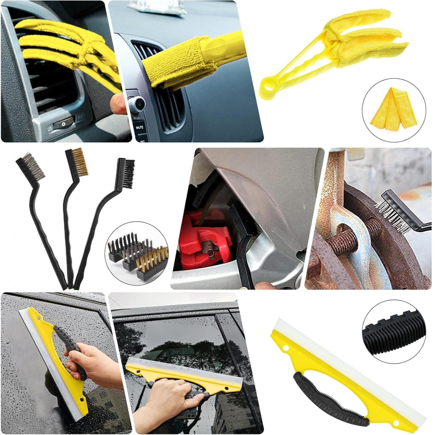 set za čišćenje automobila 25 delova — detalj 2