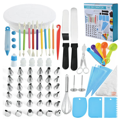 set za dekoraciju torti 66 delova — pregled