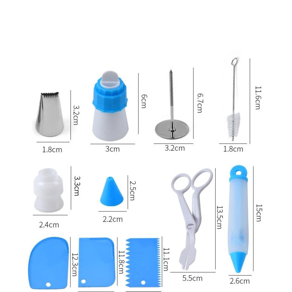 set za dekoraciju torti 66 delova — detalj 10