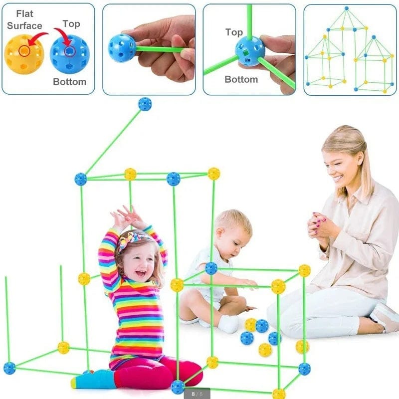 set za izgradnju tvrđave za decu — detalj 2