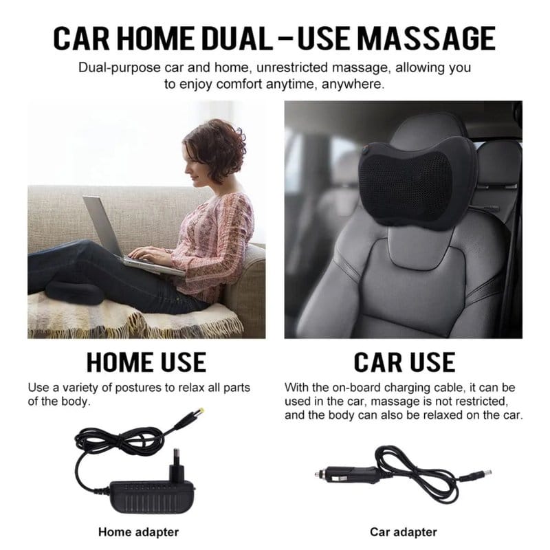 shiatsu masažer za kuću i kola — detalj 5
