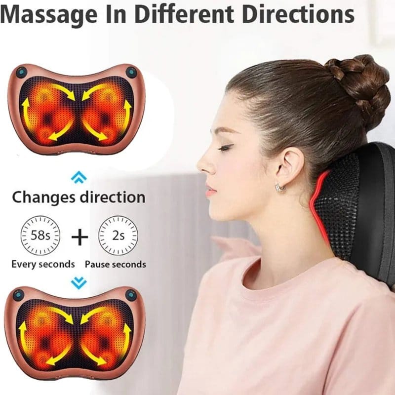 shiatsu masažer za kuću i kola — detalj 6