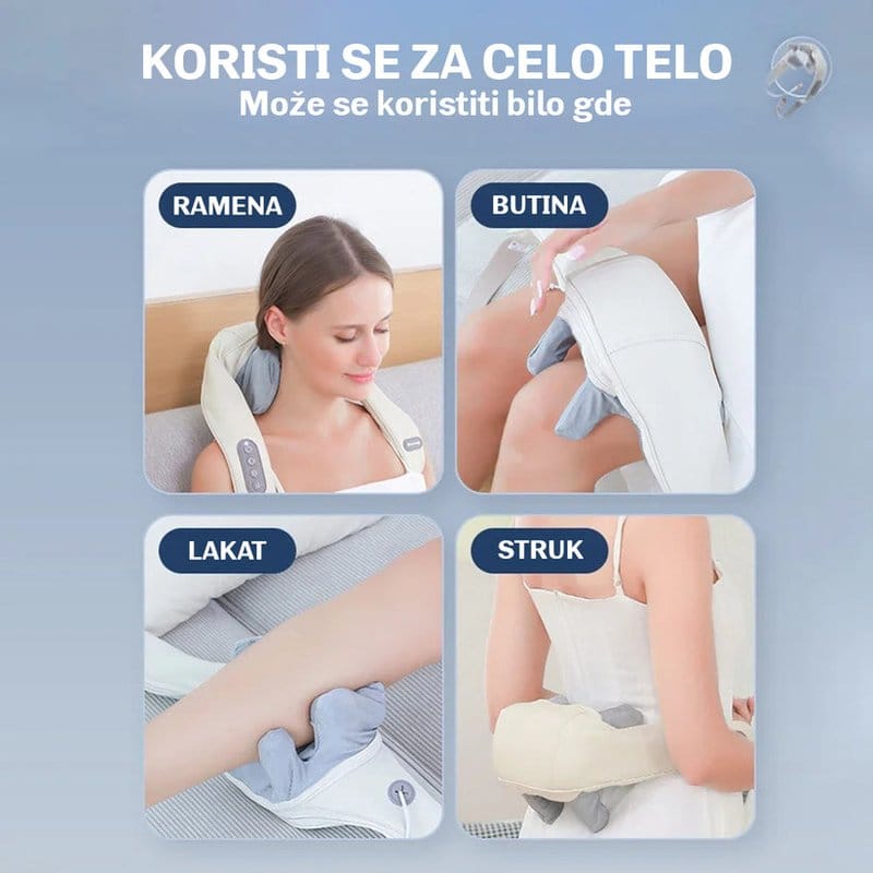 shiatsu masažer za vrat i ramena — detalj 3