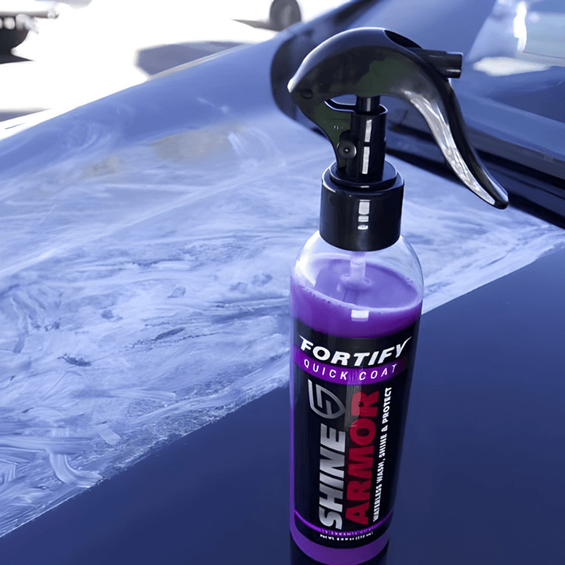 Shine Armor sprej za poliranje auta — detalj 3