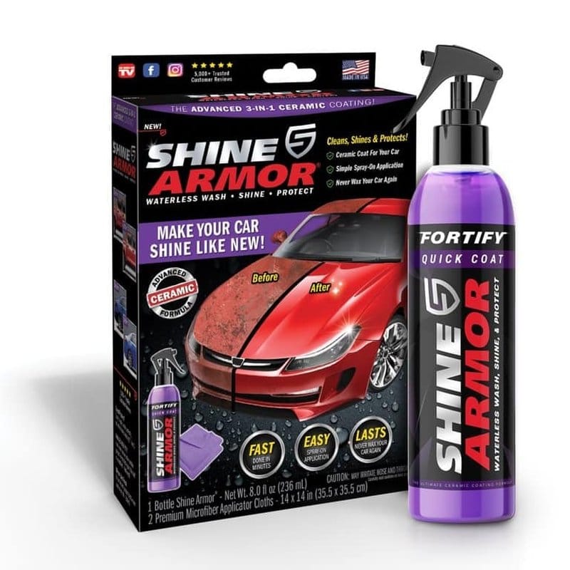 Shine Armor sredstvo za poliranje vozila — detalj 1