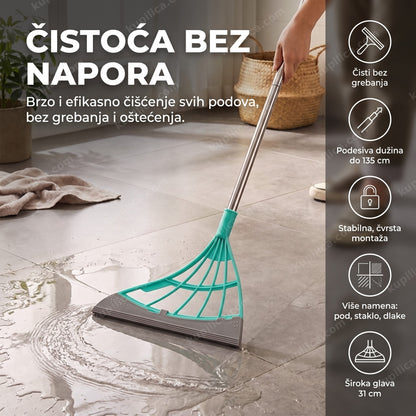 silikonska metla za čišćenje poda sa vodom, benefiti proizvoda