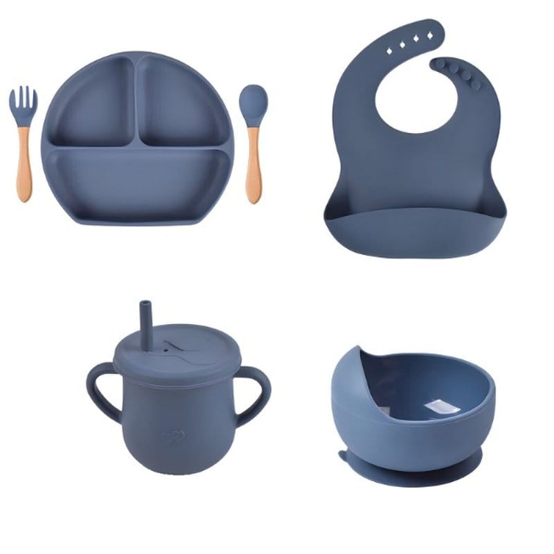 silikonski set za hranjenje bebe — pregled