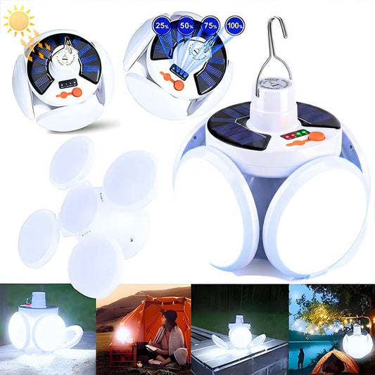 sklopiva solarna lampa za kampovanje — pregled