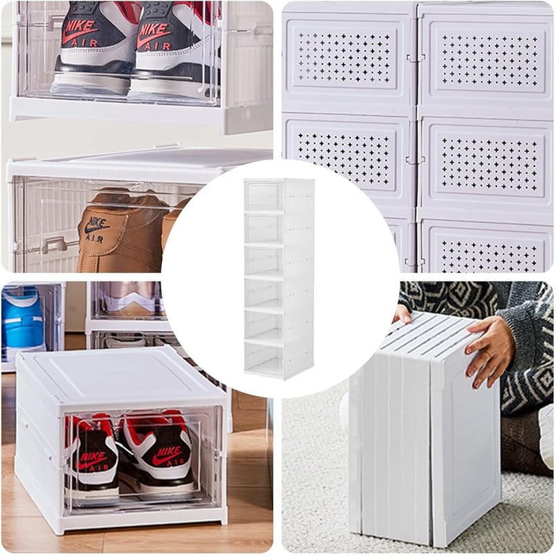 sklopive kutije za obuću set od 5 — detalj 2