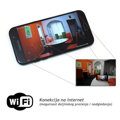 skrivena wifi kamera u satu — pregled