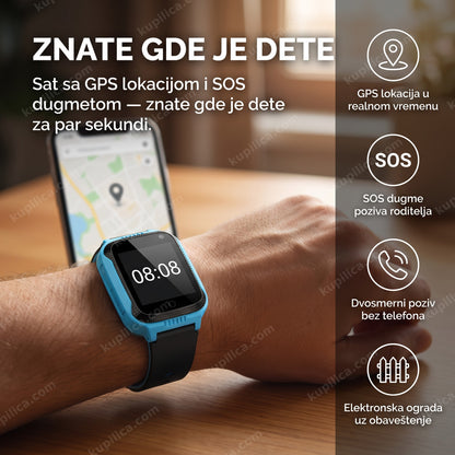 smart sat za decu sa gps praćenjem na ruci, benefiti proizvoda