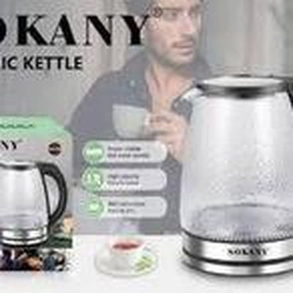 Sokany SK-09087 ketler od stakla sa prikazom kapaciteta od 1,7 litara