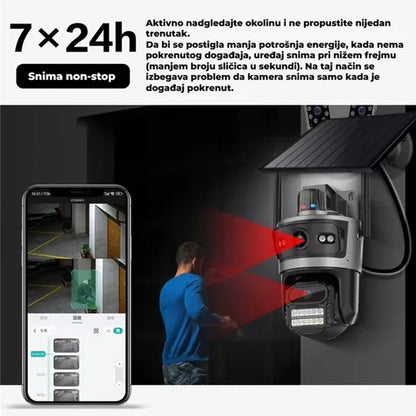 solarna 4G i WiFi kamera — detalj 3