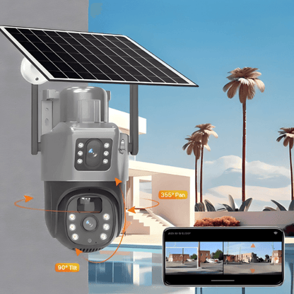 Solarna 4G PTZ duo kamera — pregled