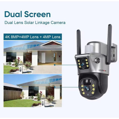 Solarna 4G PTZ duo kamera — detalj 2