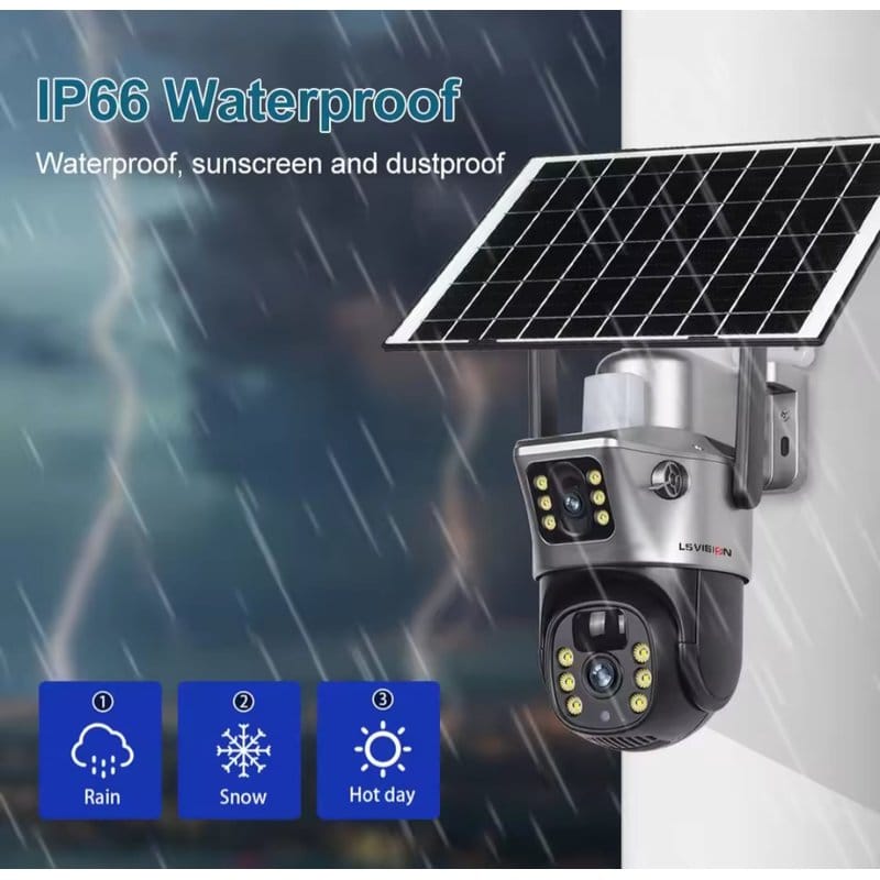 Solarna 4G PTZ duo kamera — detalj 6